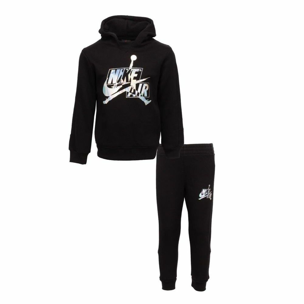 Nike Jordan BOYS' TODDLER JUMPMAN PULLOVER HOODIE AND JOGGER PANTS SET